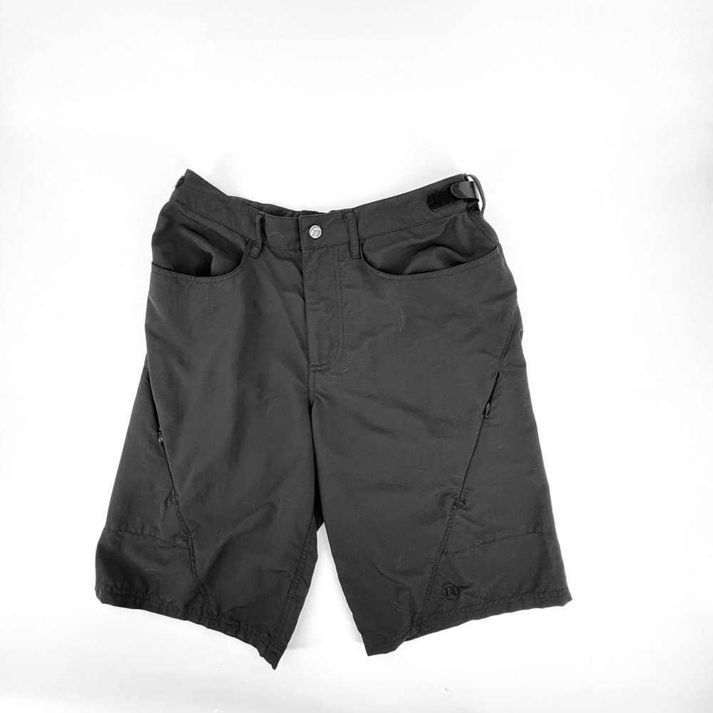 Novara Mens Black Ripstop Mountain Biking Shorts Size Small MTB Trail Cycling